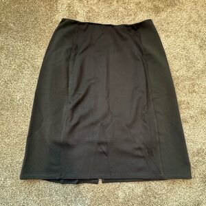 Ruby Ribbon Ottoman Ponte Skirt